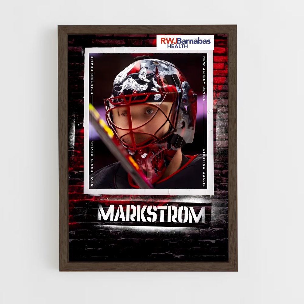 Poster Jacob markstrom – affiche Hockey sur glace (vue 5)